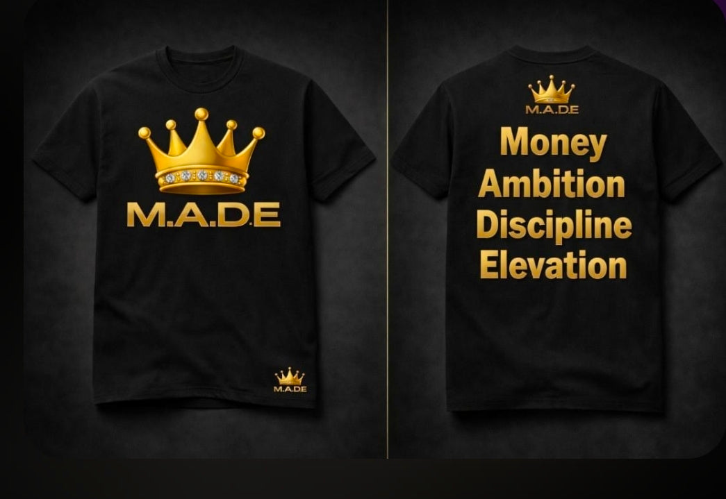 M.A.D.E Signature Crown Tee